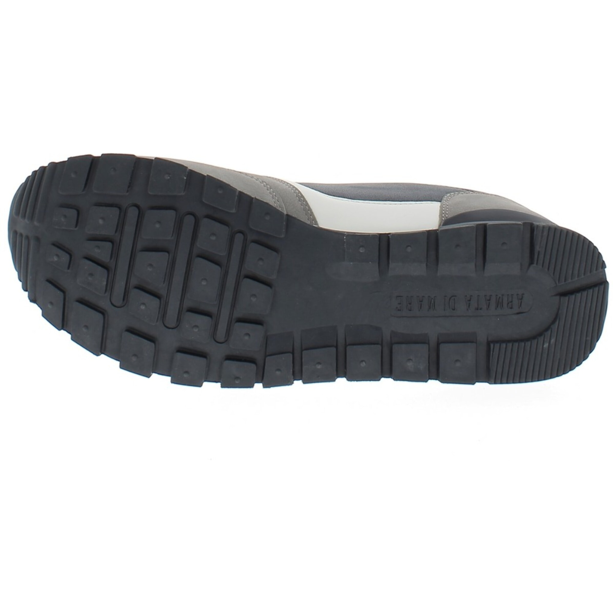 Armata di Mare Scarpe Uomo Sneakers Vintage Running con Soletta Rimovibile in Memory Foam AMU S25N716 Grey Navy