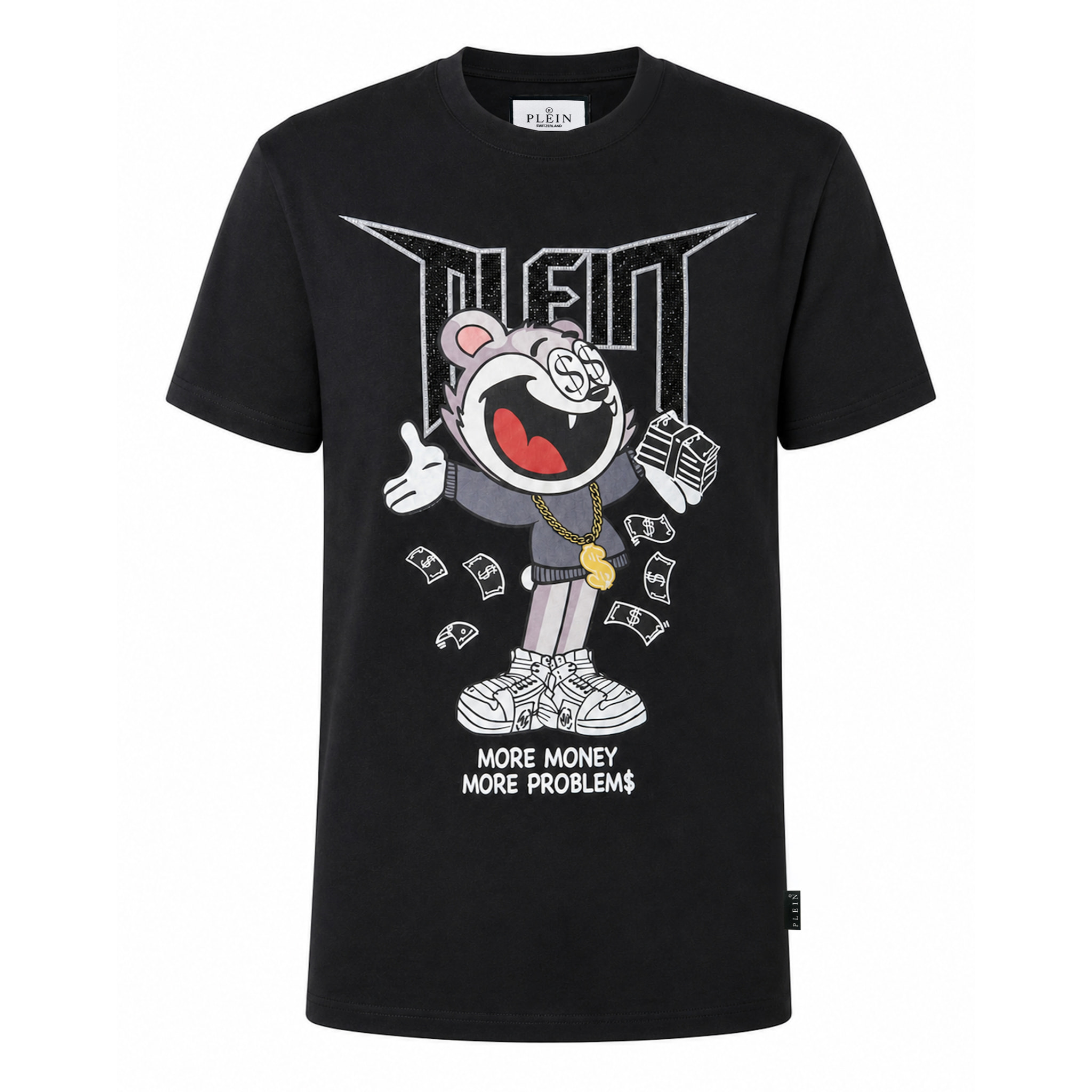 PHILIPP PLEIN T-shirt girocollo a maniche corte MONEY