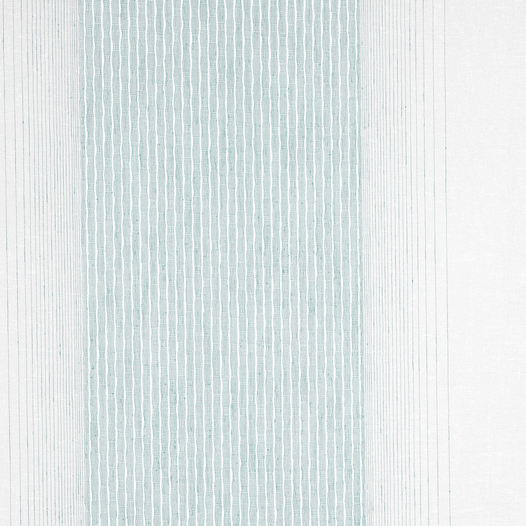 Tissu voilage plombé à rayures bayadères - Vert