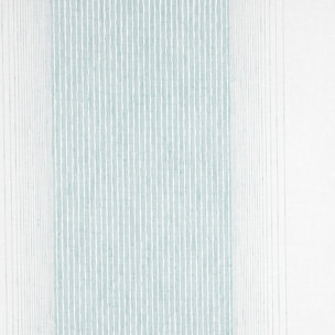 Tissu voilage plombé à rayures bayadères - Vert