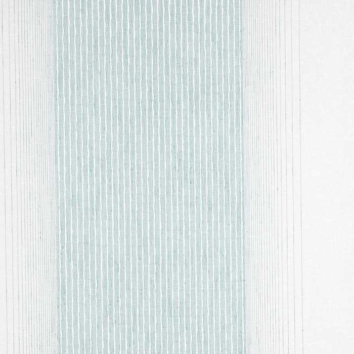 Tissu voilage plombé à rayures bayadères - Vert