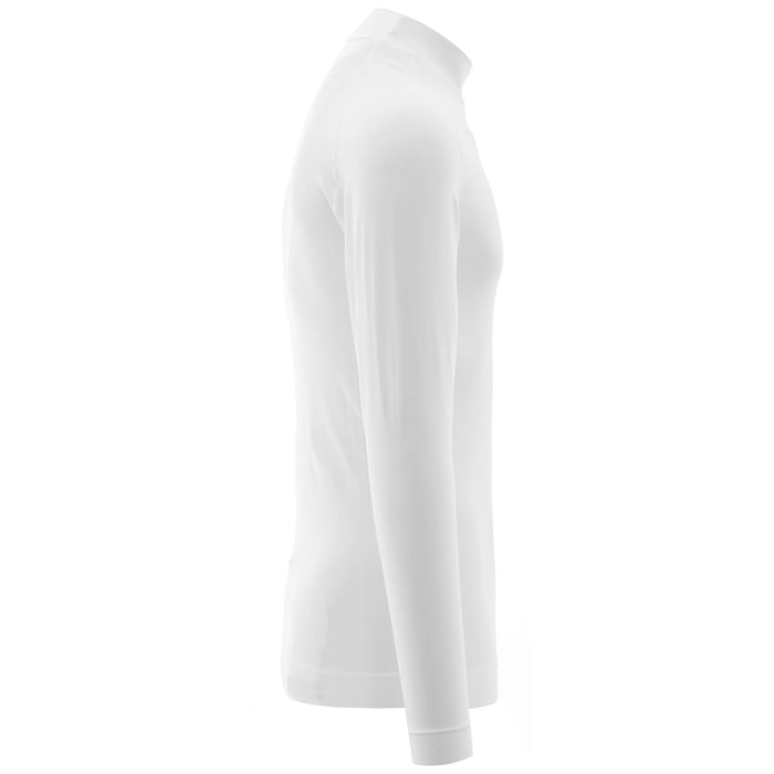 Briko - Skin T-Shirts & Top, Uomo Donna, Bianco - Pro Turtle Neck