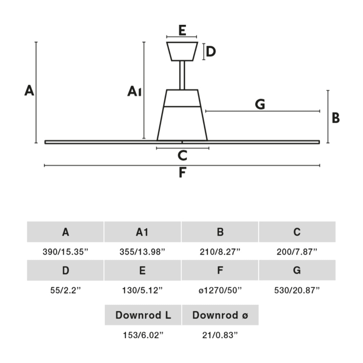 TYPHOON M LED Ventilador de techo marrón/madera