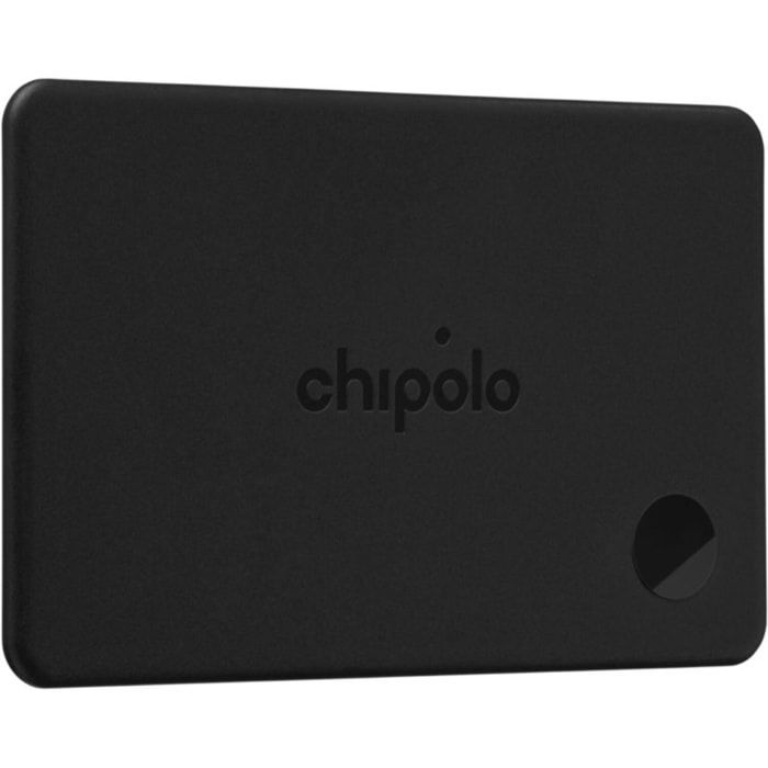 Tracker GPS CHIPOLO Card rechargeable ss fil gris charbon