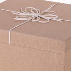 Set 2 scatole - Pezzi 2 - 30xH12x30cm - Bianchi Dino SpA