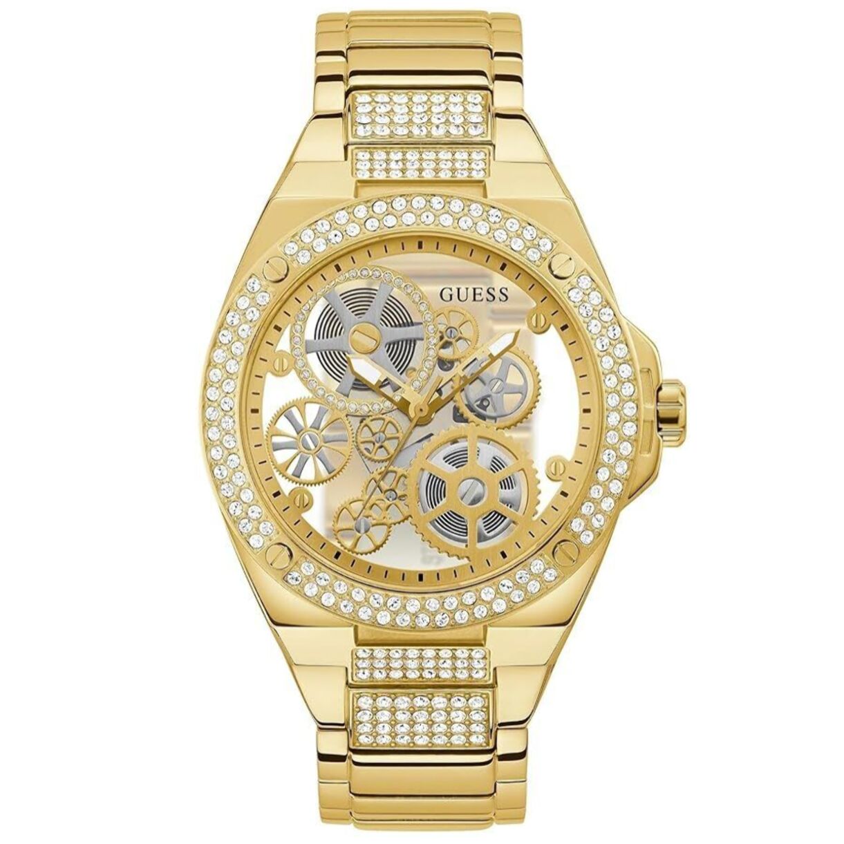 Reloj Guess GW0323G2 Hombre Analogico Cuarzo con Correa de Acero inoxidable