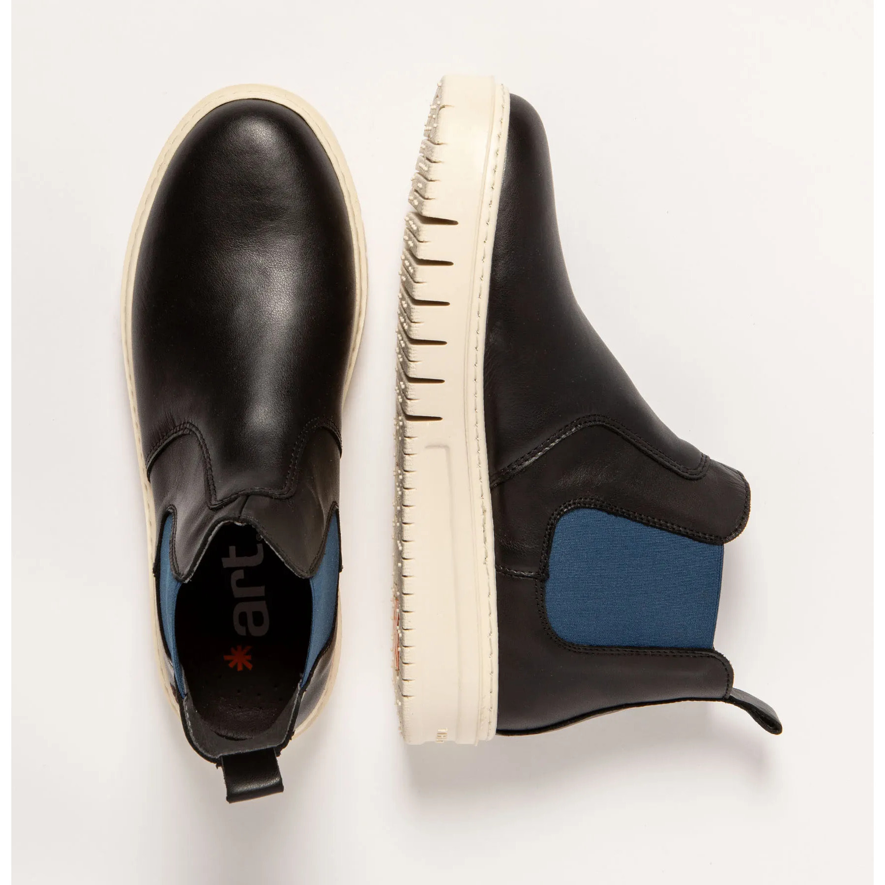 Botines 1789 NAPPA BLACK-COBALTO /BELLEVILLE color Black-cobalto