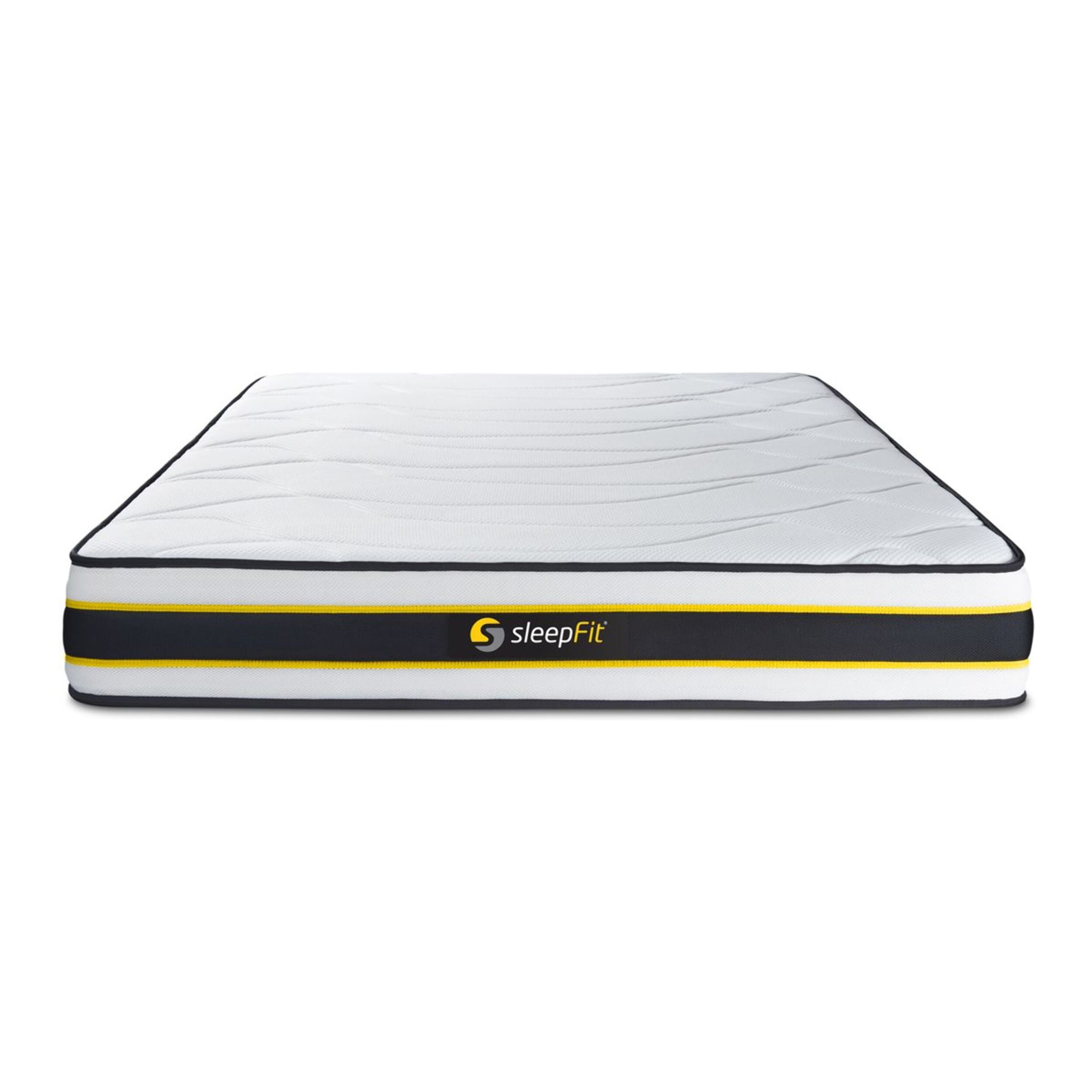 Matelas Hybride - Confort ferme et accueil ferme - 22 d'épaisseur, 3 zones de confort - Soutien point par point - 2 places