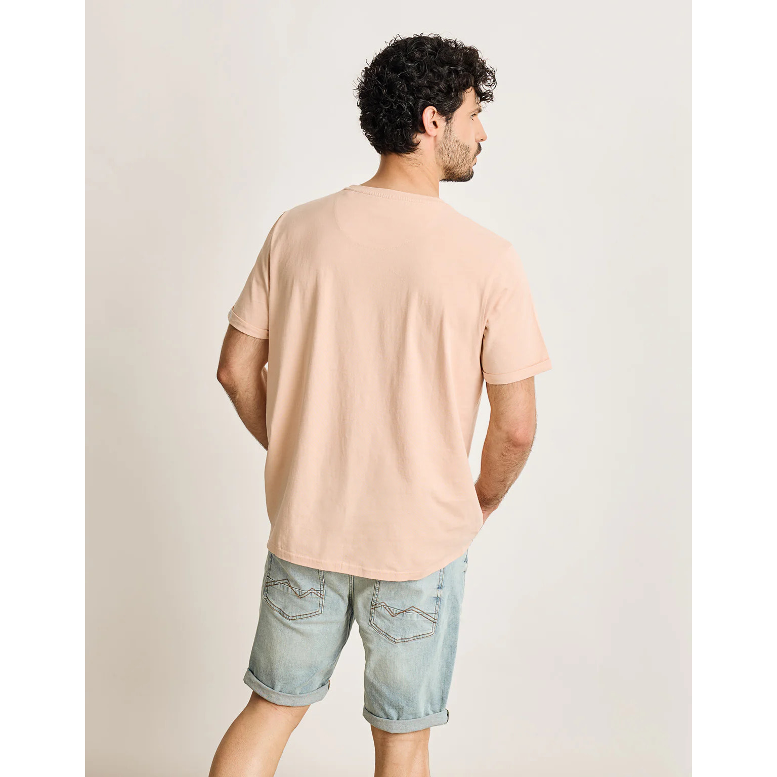 Camiseta Manga Corta Rosa - Motodean