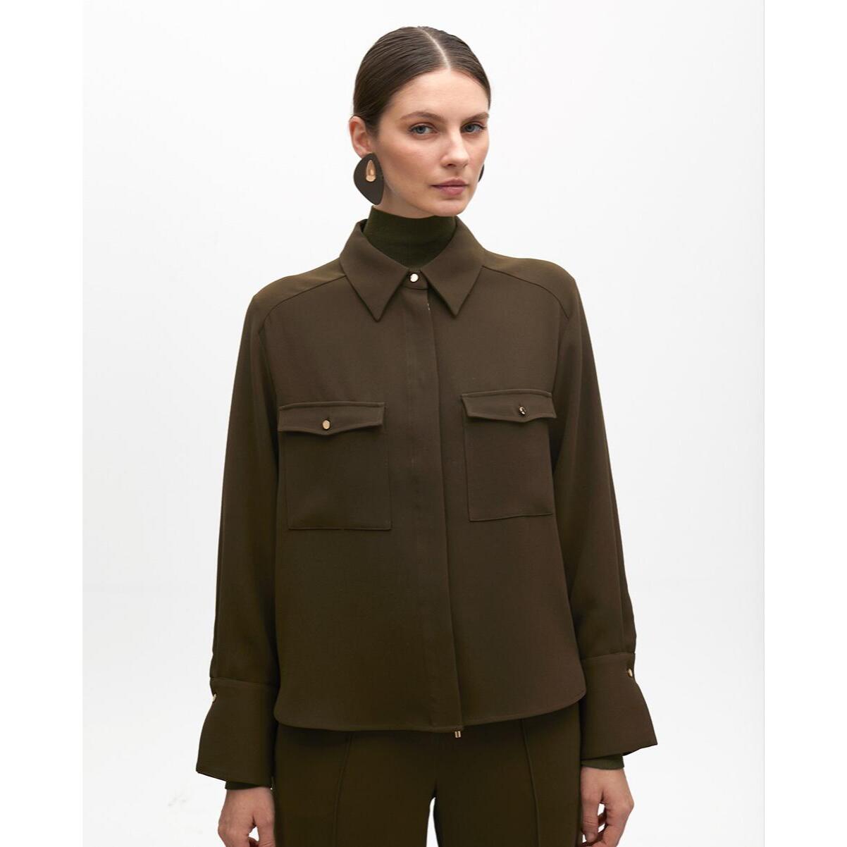 Sovracamicia con tasche