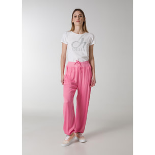 DEHA - Jogger SATIN JOGGER PANTS in Viscosa per donna