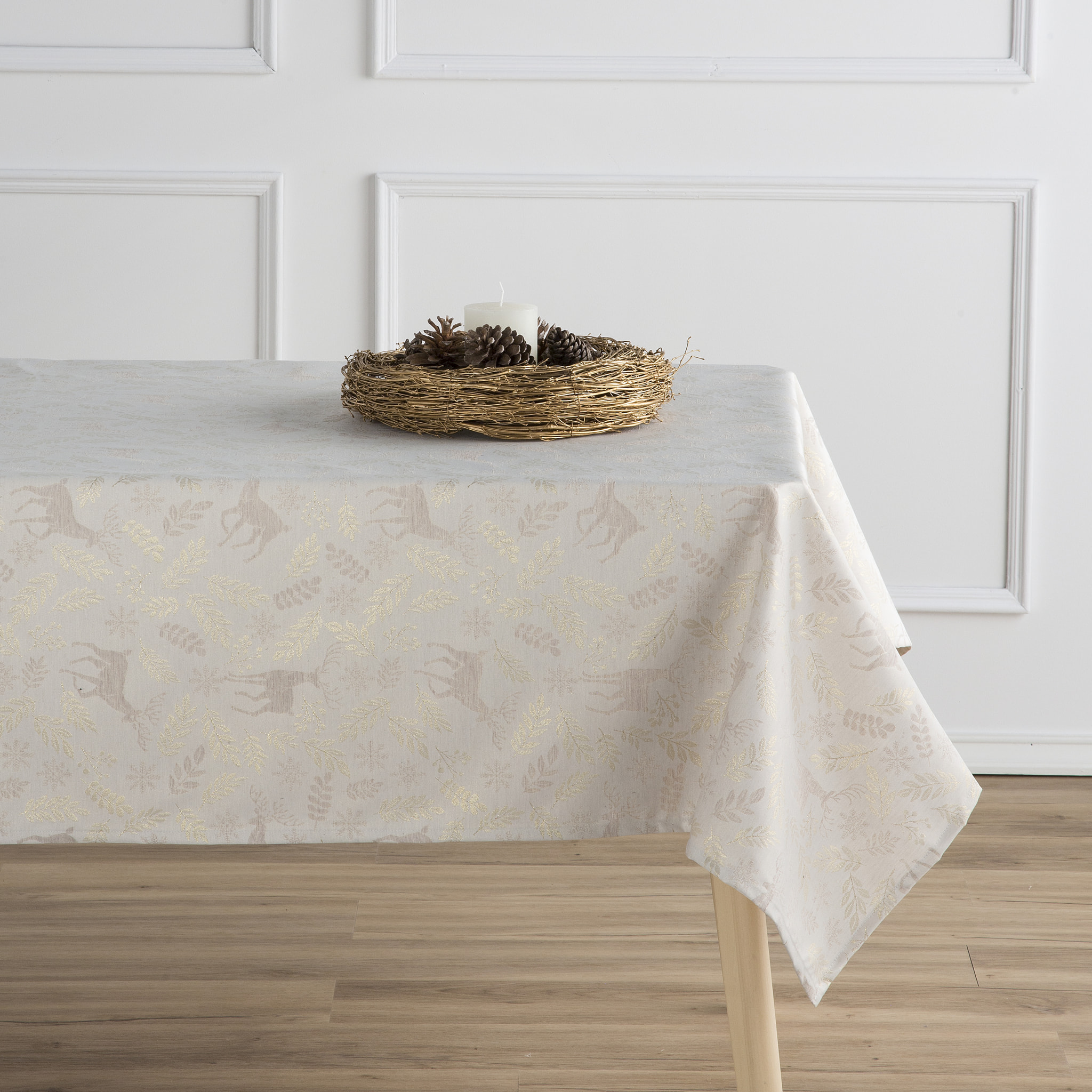 Nappe anti-tâches 100% coton PUDU OR