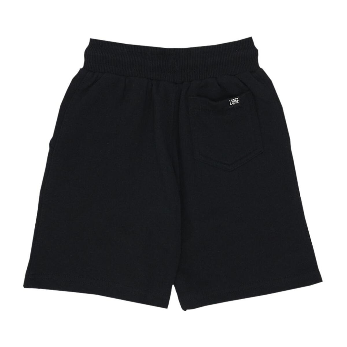 Pantalón corto de algodón infantil Leone Real Boxing