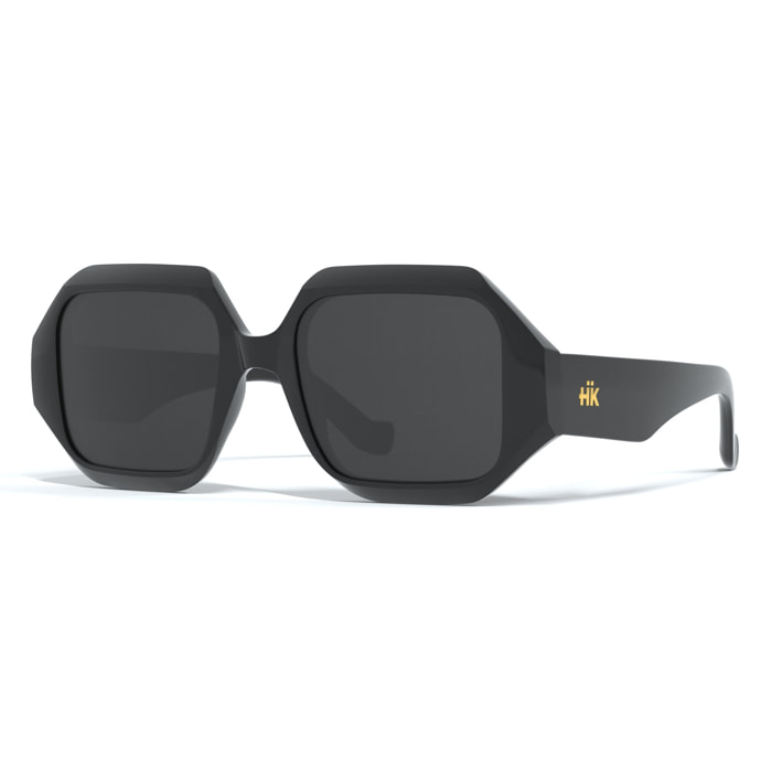 Gafas de Sol Holbox Negro Hanukeii para hombre y mujer