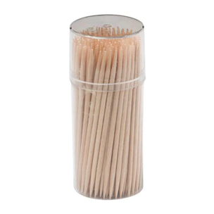 Lot de 2 boîtes de 150 cure-dents en bois chacune Fackelmann Wood Edition