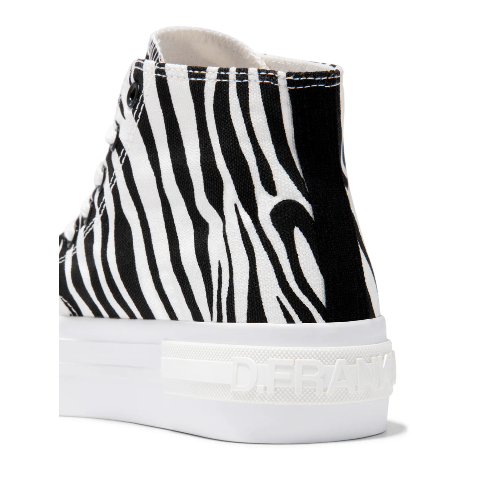 Zapatillas Altas Mujer One Way High Zebra Edition D.Franklin