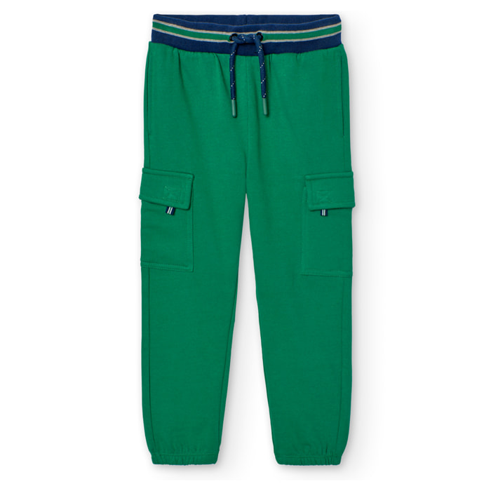 Pantalón felpa de niño -BCI