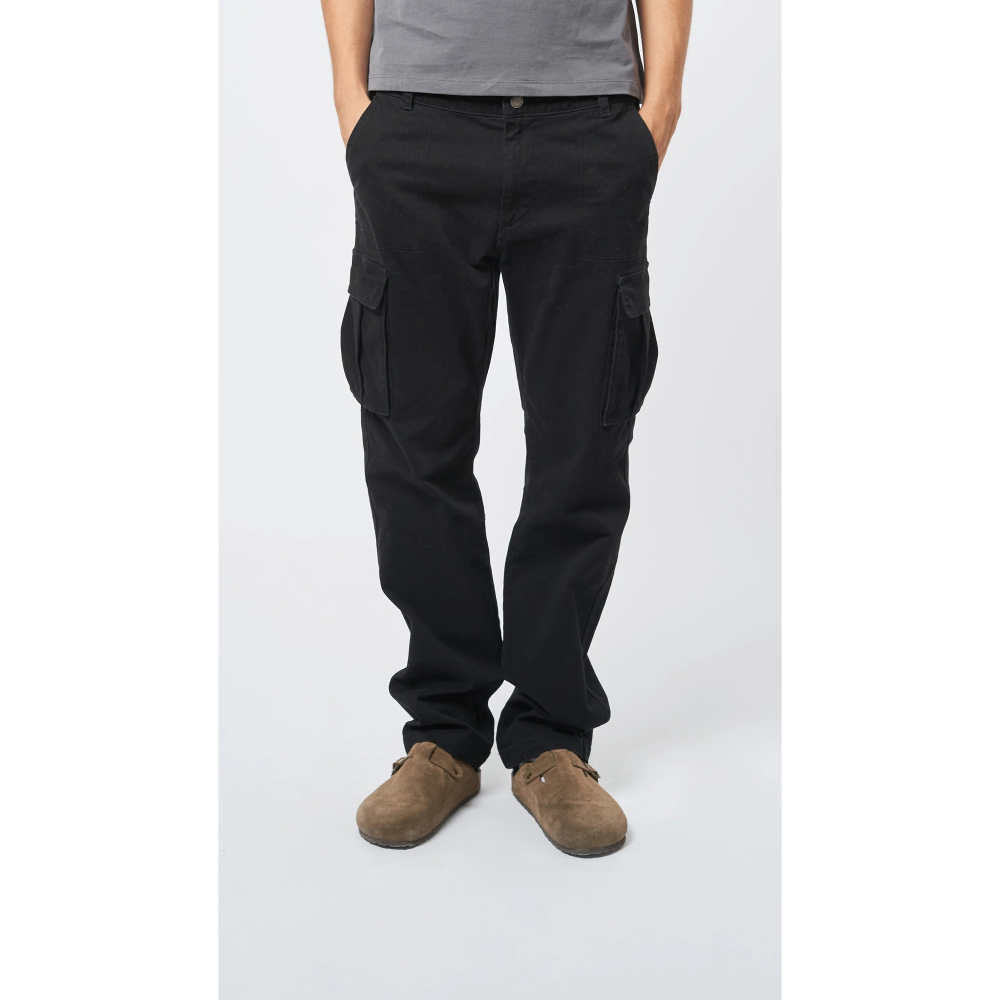 PANTALÓN CARGO RAVEN NEGROS
