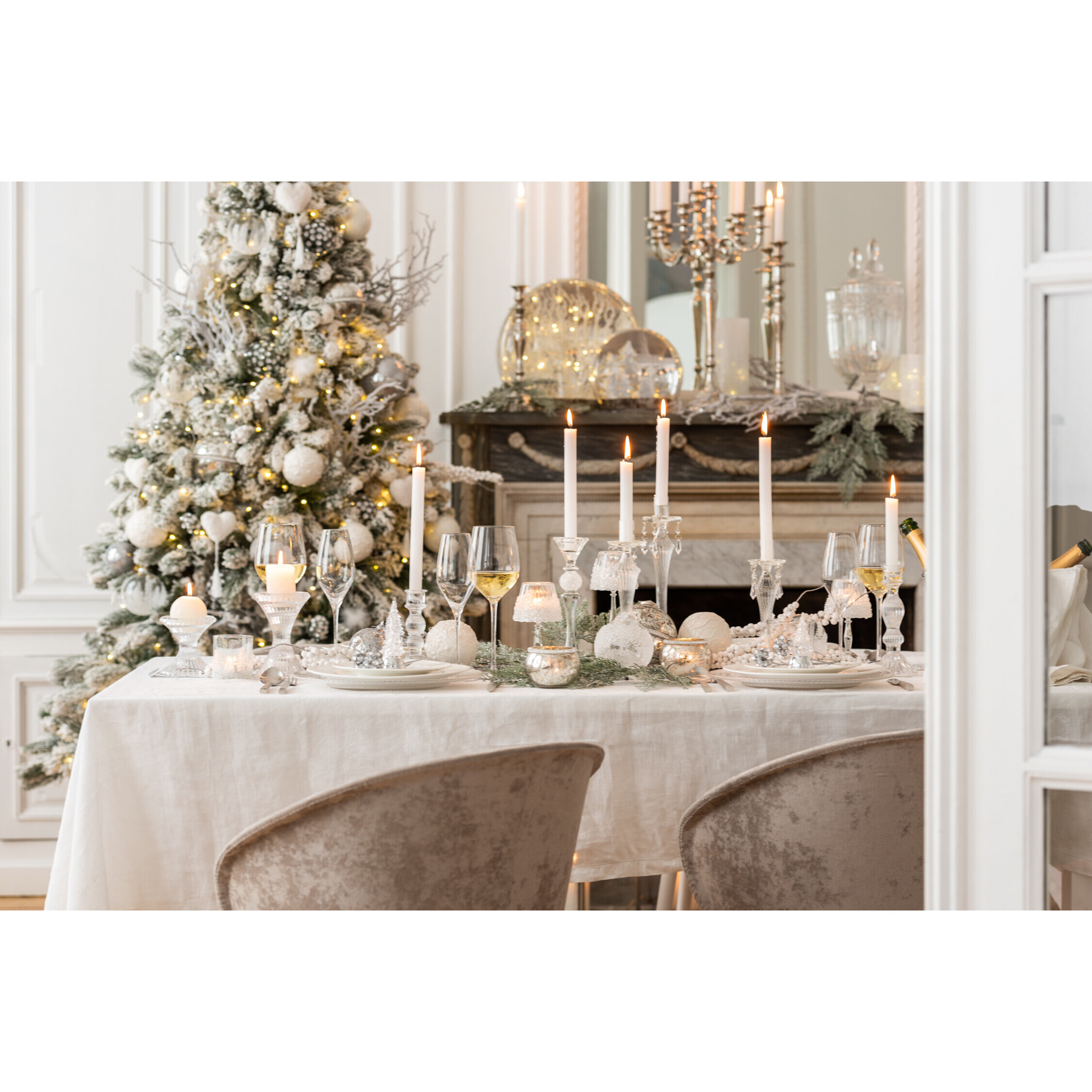 J-Line beurrier Rond - verre - transparent