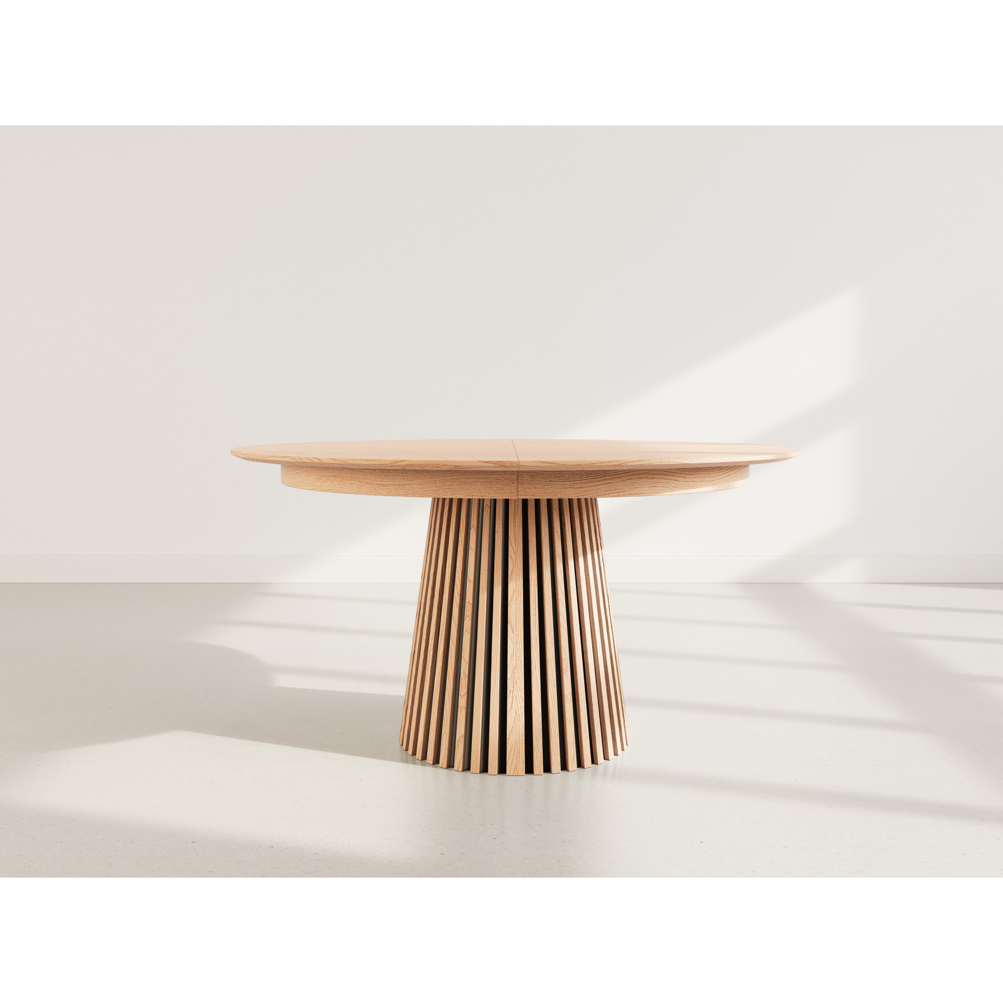 Lisa Design - Freya - table à manger ronde extensible - 6 à 10 ...