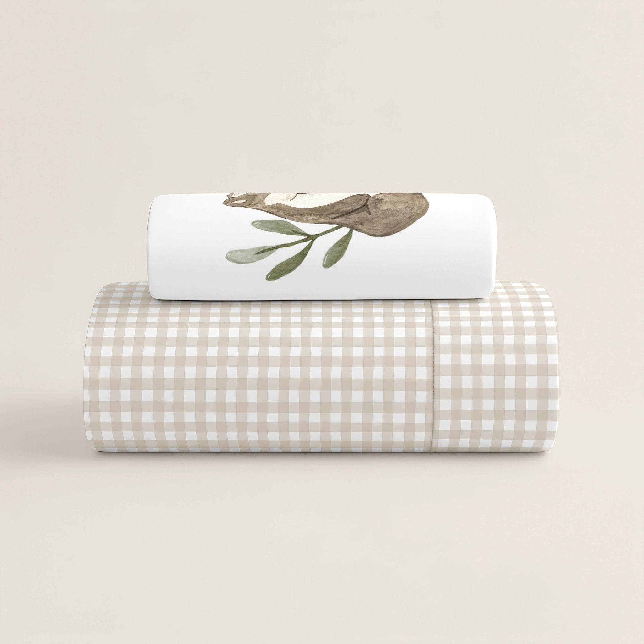 Cool Kids - Funda Nórdica Estampada - Reversible - Infantil - Cierre Solapa - 100% Algodón - Incluye 1 Funda de Almohada - Cuna/Maxicuna - Woodland