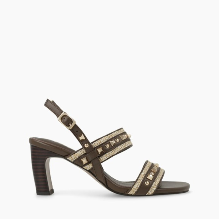 SANDALIAS MARRONES A-ORION