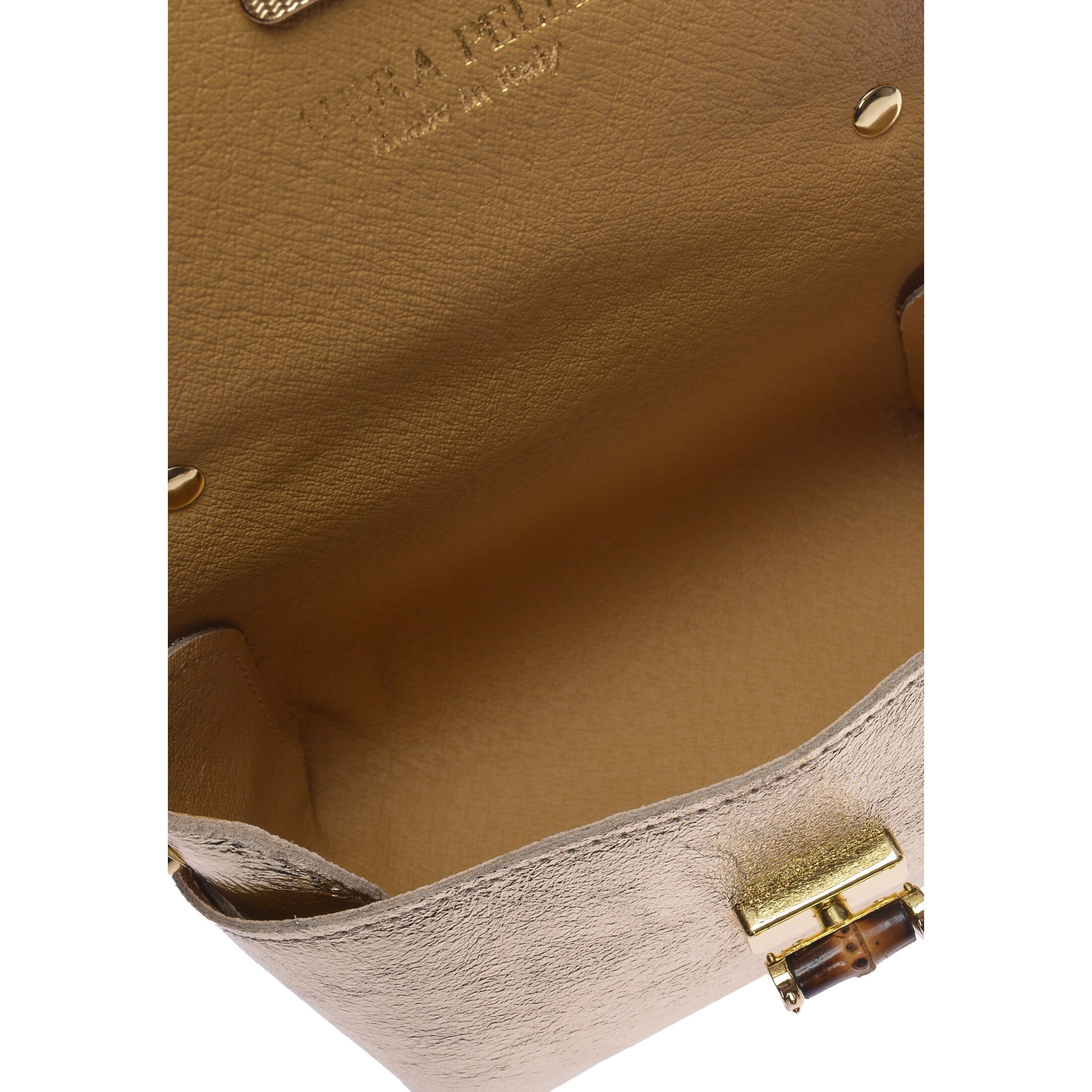 Borsa a spalla Anna Luchini Dorato