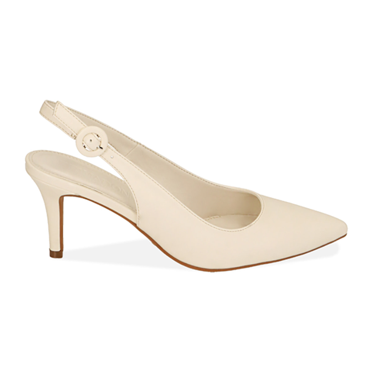 Décolleté panna, tacco 7 cm