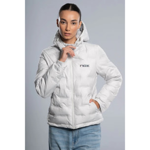 Chaqueta acolchada TEAM gris para mujer