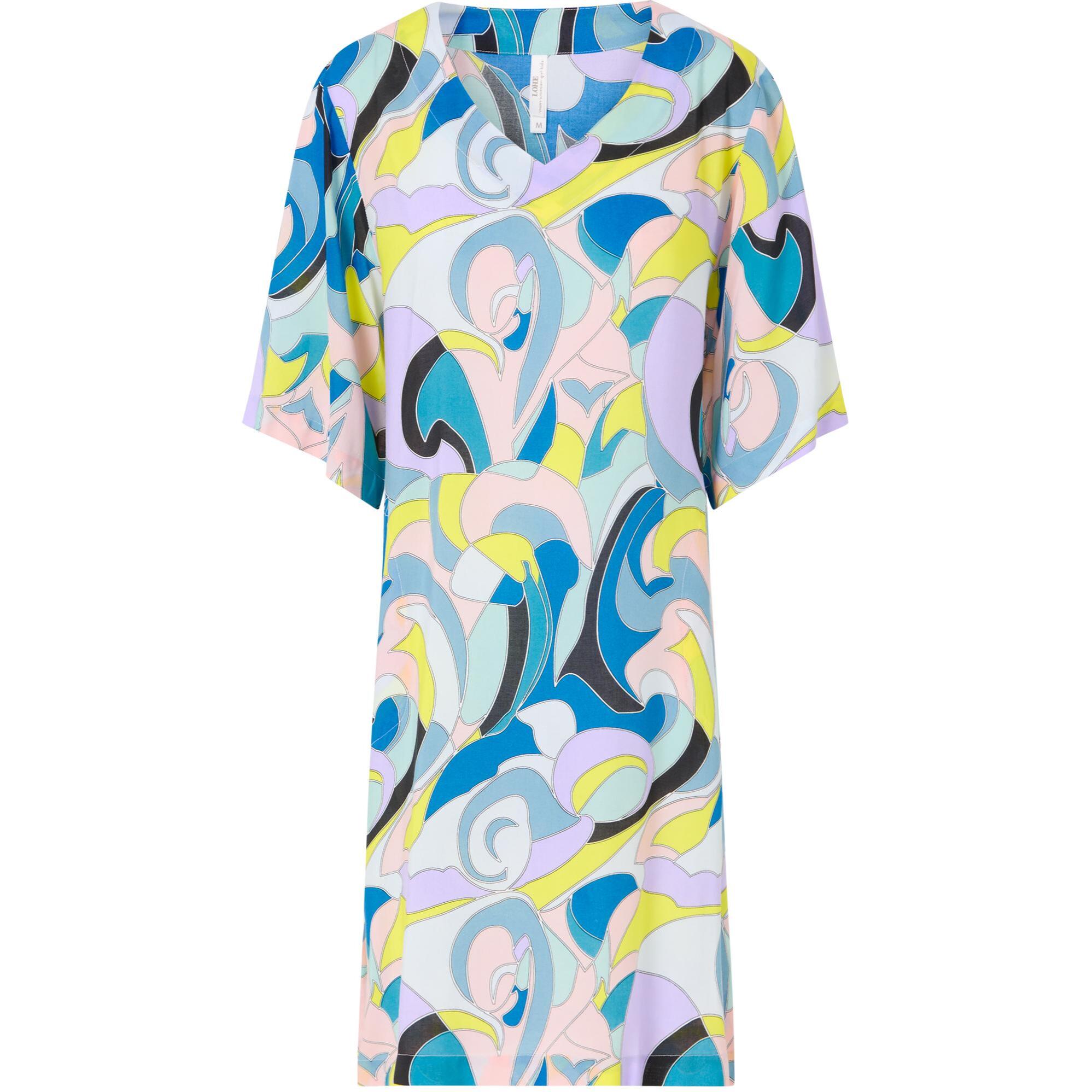 Vestido Viscosa Pico