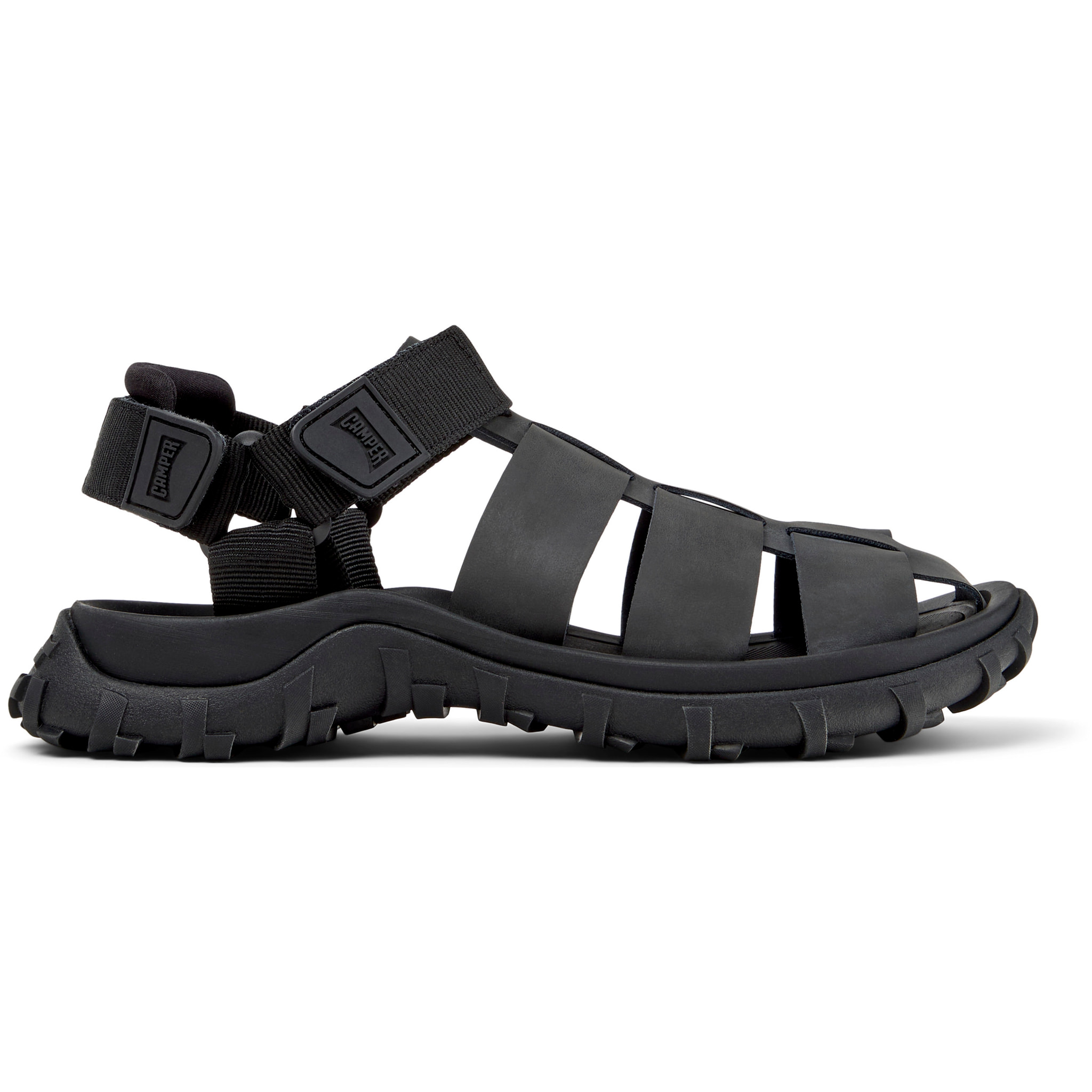 Sandalias - CAMPER Drift Trail - Negro - Cuero de gamuza