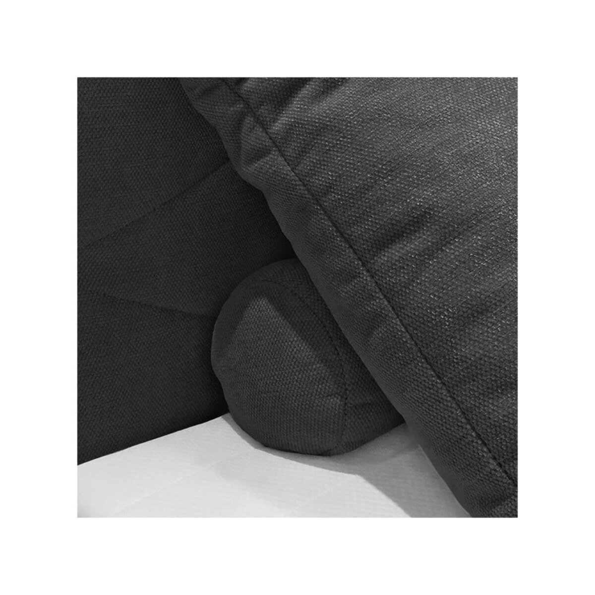 Lit boxspring complet avec 2 coffres 160x200cm - LAUSANNE