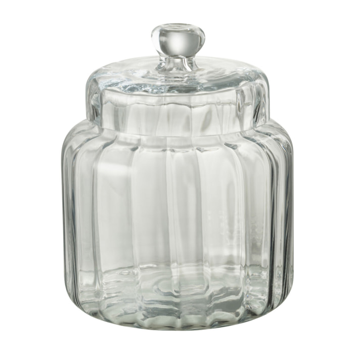 J-Line pot de consrevation Elia - verre - transparent - small