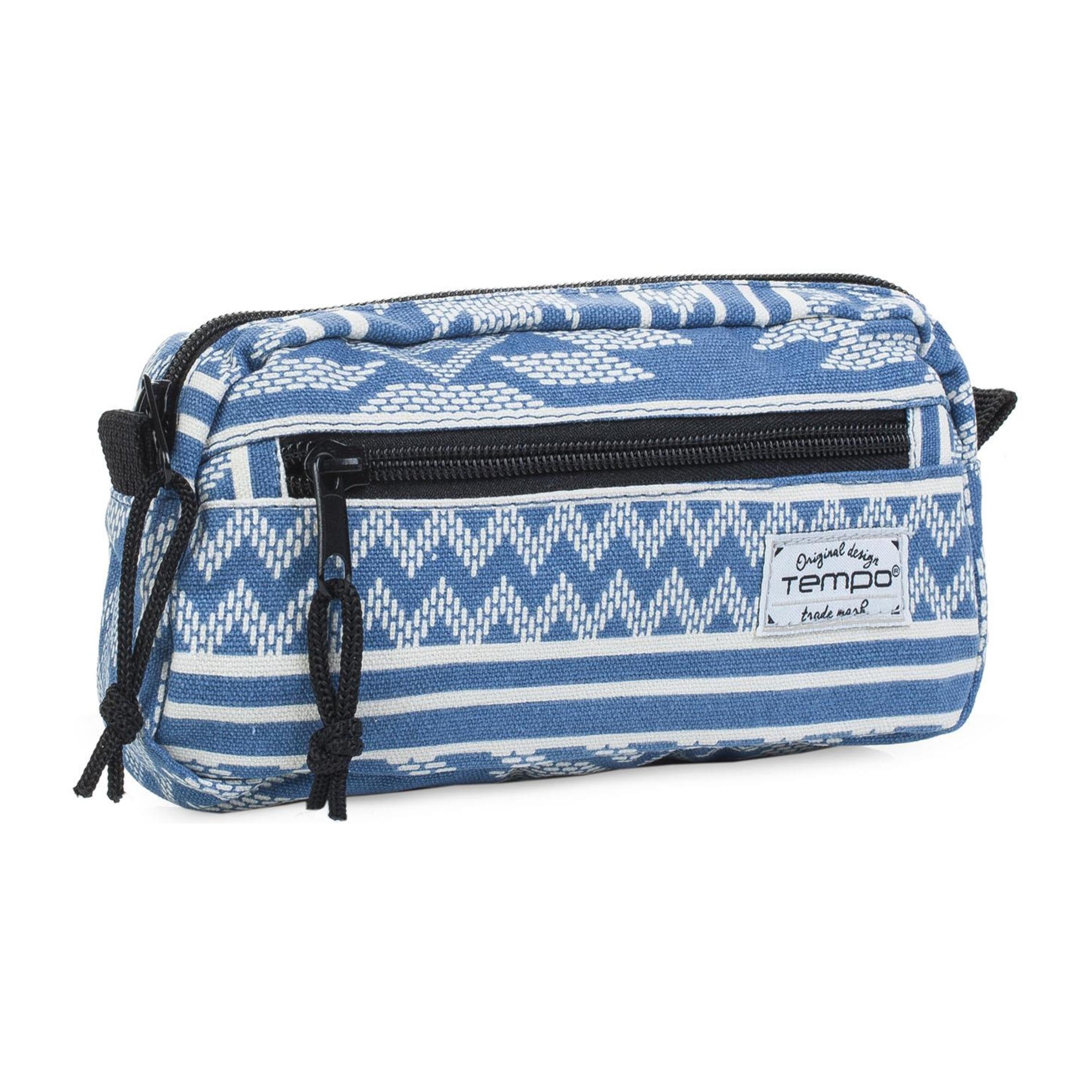 Estuche Escolar Tempo School Basic Azul