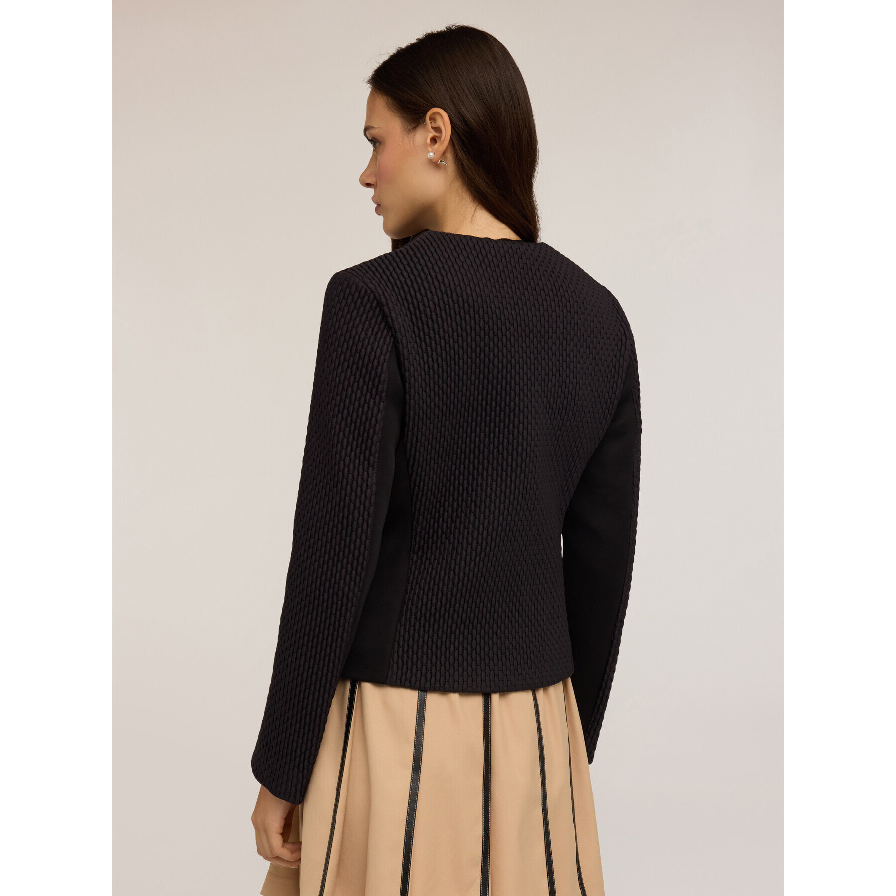 Motivi - Chaqueta de neopreno acolchada - Negro