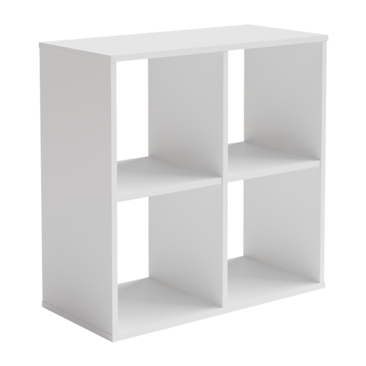 Libreria a Cubi Loni 2x2 Bianca
