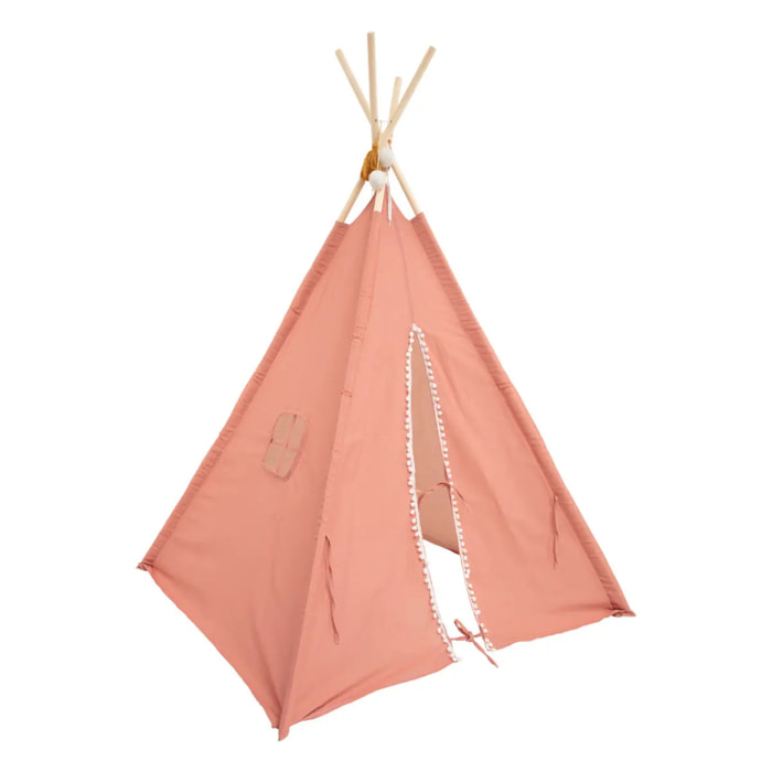 Tipi pour enfant Wapi 120x120x160cm terracotta