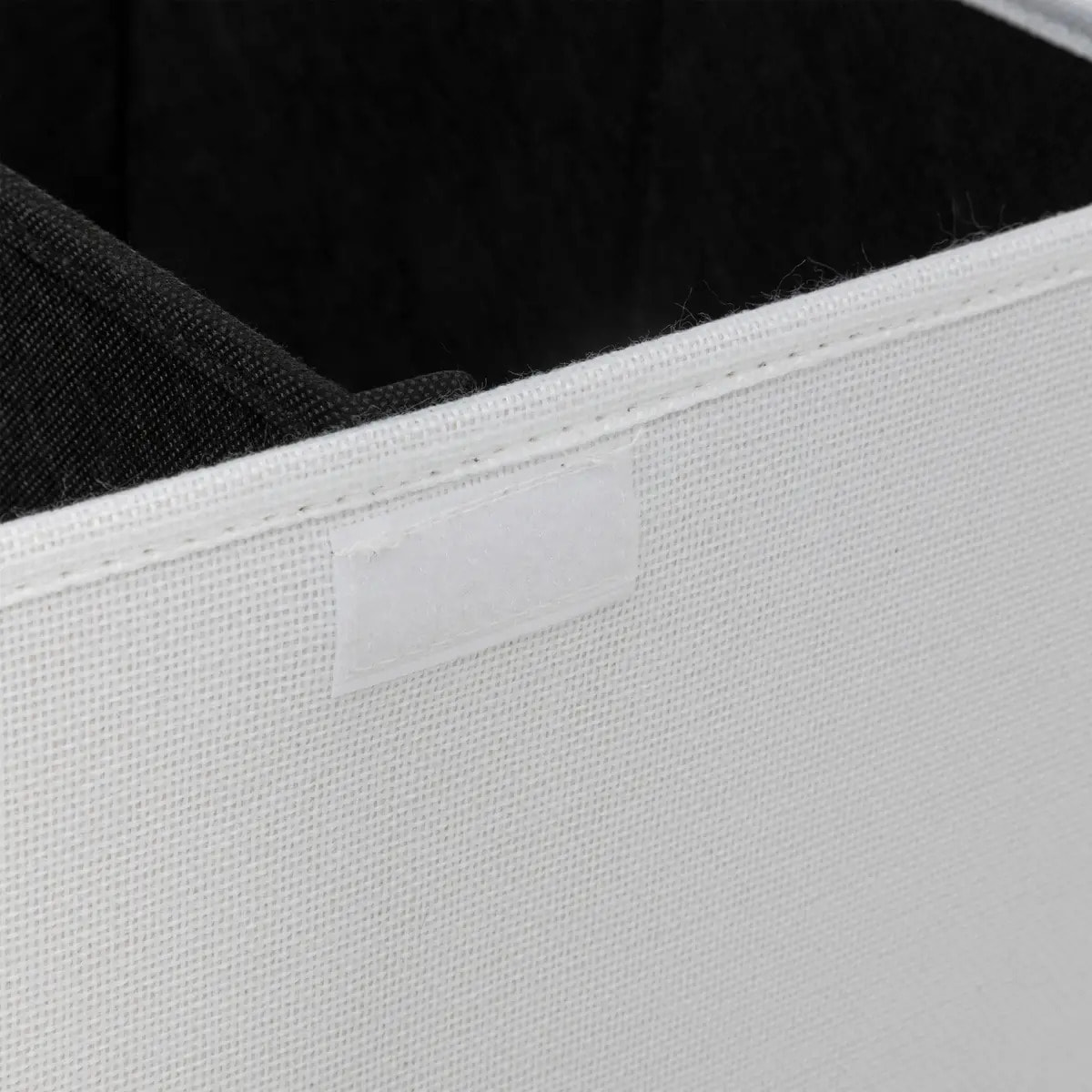 Panier à linge "Colorama" blanc 74L