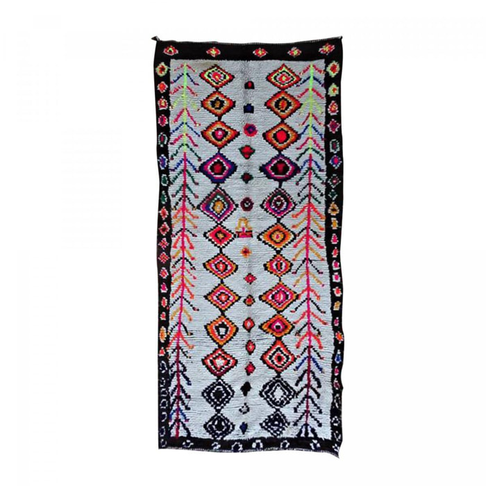 Authentique tapis berbère fait main en laine BADO