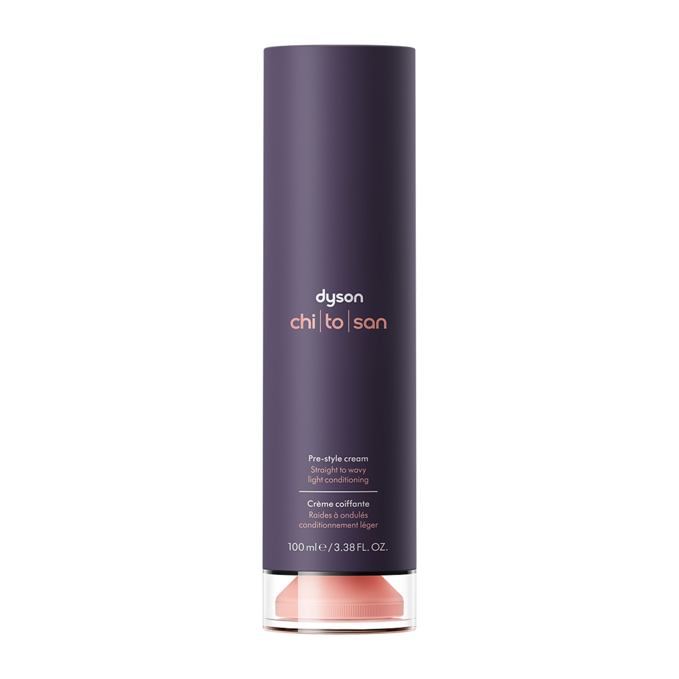 Crème coiffante Dyson Chitosan™ - Soin léger - Cheveux raides à ondulés - 100ml