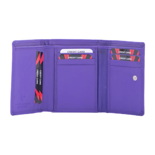 Portafoglio  da donna ecopelle Prodotto Vegano 12x9,5x2 cm