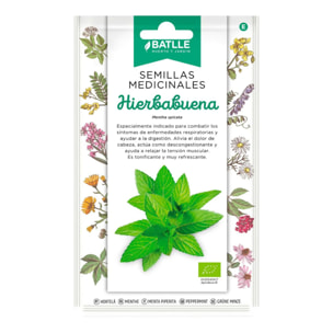Semillas de Hierbabuena ecológicas Batlle