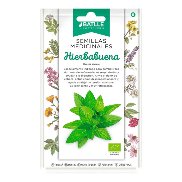 Semillas de Hierbabuena ecológicas Batlle