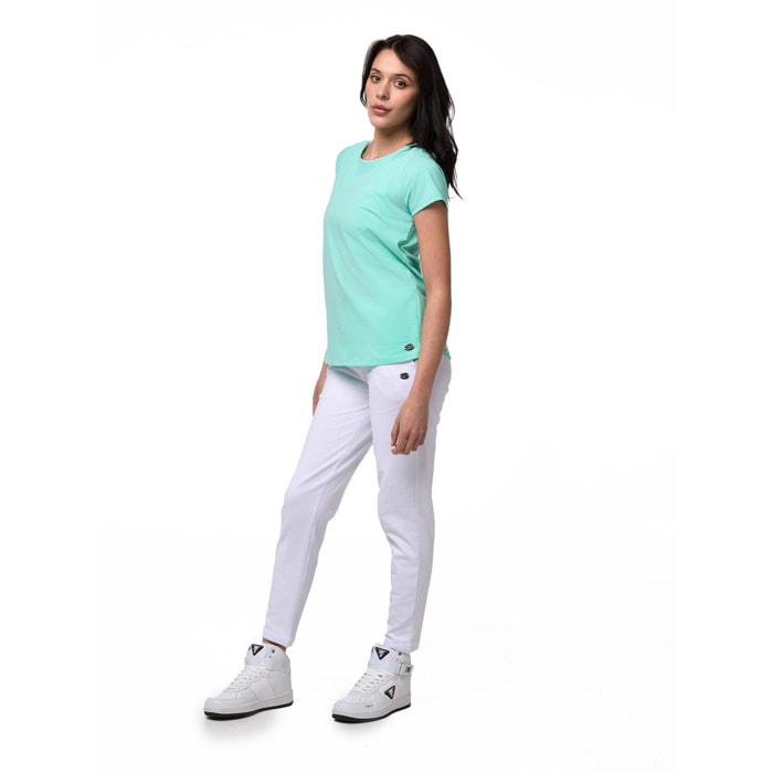 T-shirt a maniche corte da donna Leone Basic