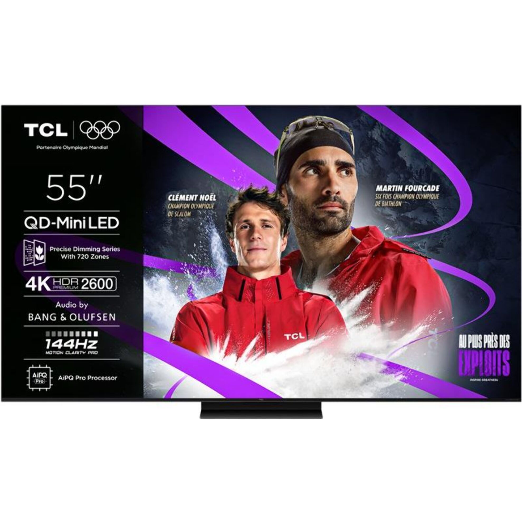 TV Mini Led TCL 55C79K 2025-55 pouces (139cm)