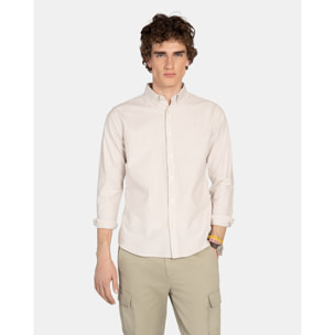 CAMISA MONACO STRIPED OXFORD