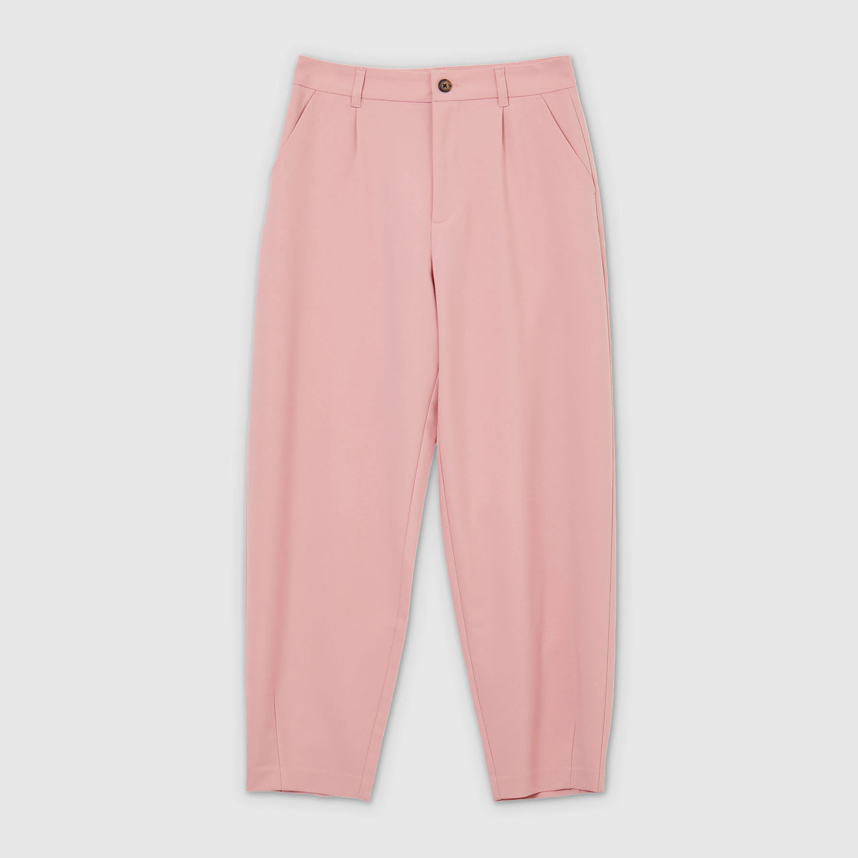 Pantaloni straight melange