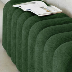 Banc, bout de lit contemporain tissu ITO