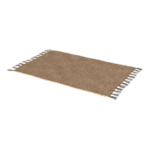 Tapis en jacinthe d'eau 90x60 cm - Enora