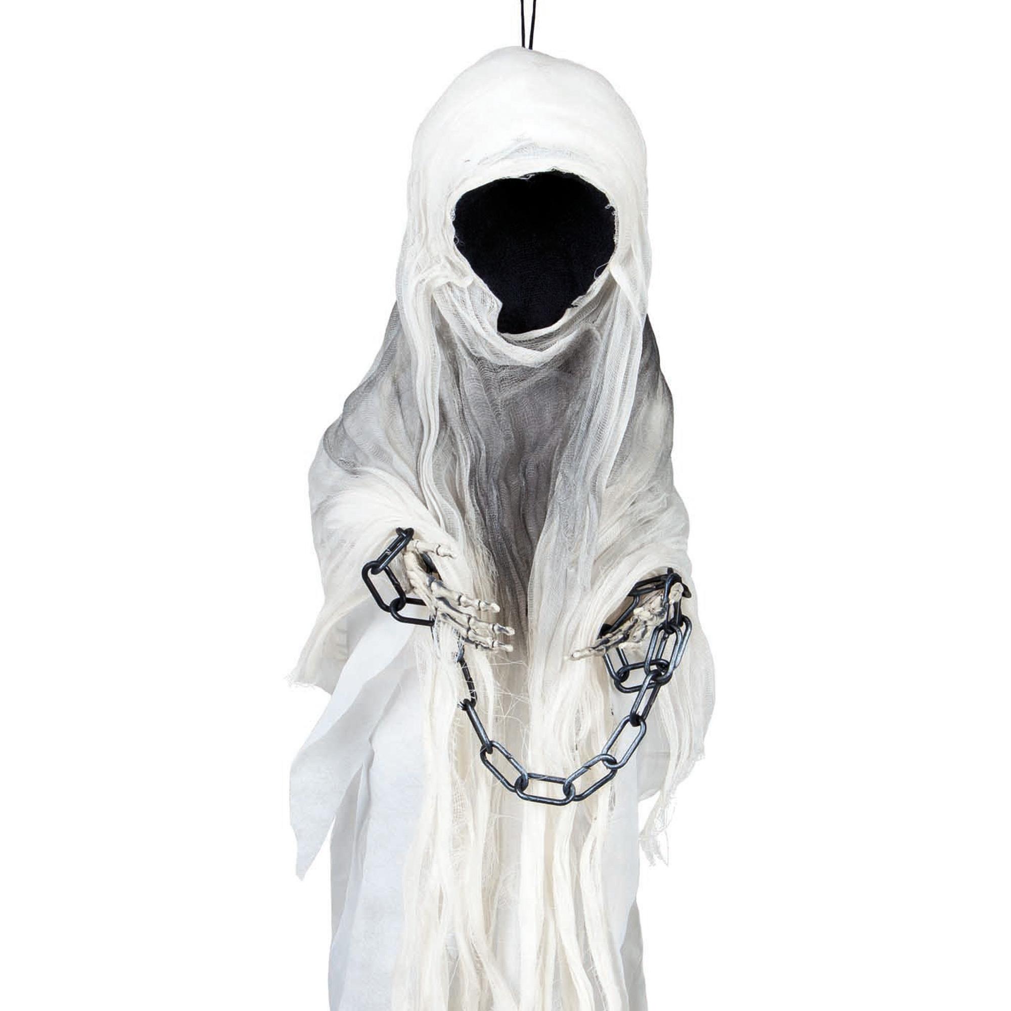 Decorazione Spettro Faceless Ghost 100cm Halloween